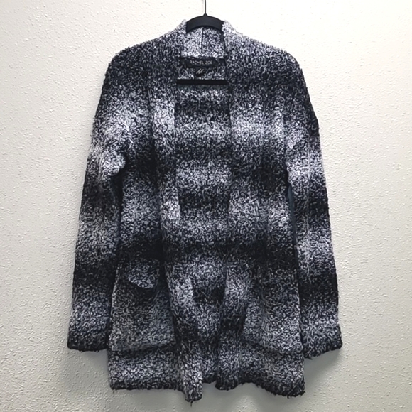 Rachel Zoe Cozy Alpaca Wool Blend Open Cardigan - Picture 1 of 4